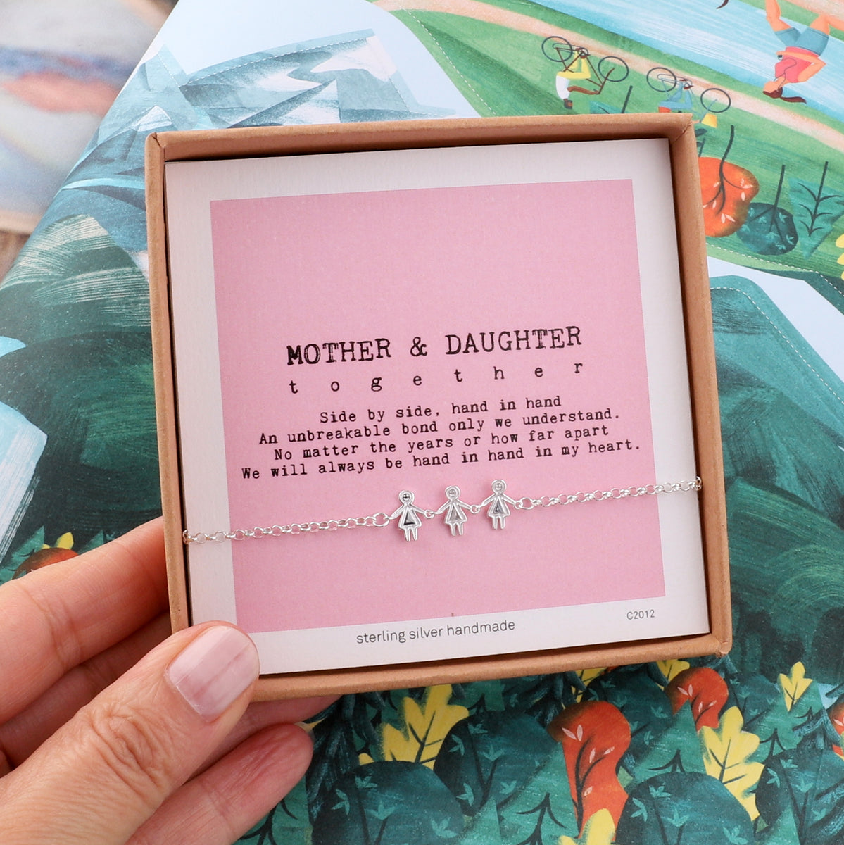 Mother And Daughter Together Bracelet