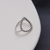 Sterling Silver Tiny Spheres ring - sterling silver-NuNu jewellery