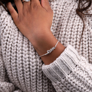 Love Bracelet - sterling silver-NuNu jewellery