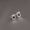 Sterling Silver 'You Are Ace' Playing Cards Earring - sterling silver-NuNu jewellery