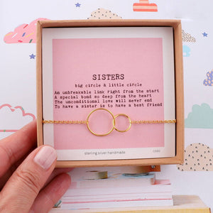 Sisters Bracelet - sterling silver-NuNu jewellery