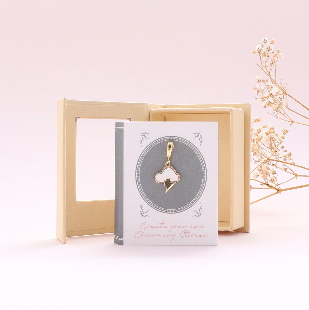 charm 13 - sterling silver-NuNu jewellery