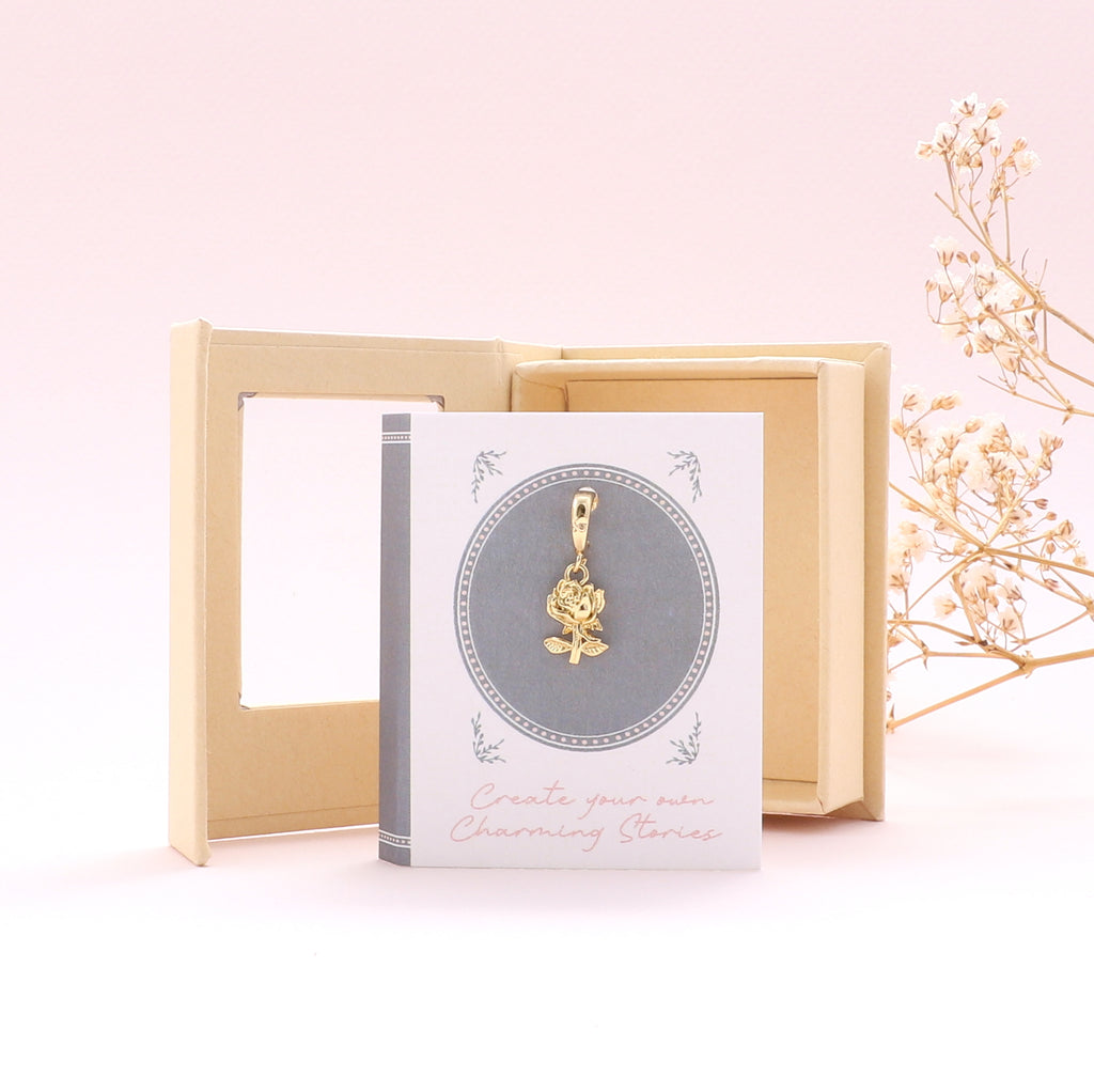 Charming Story 20 Love And Bloom - sterling silver-NuNu jewellery