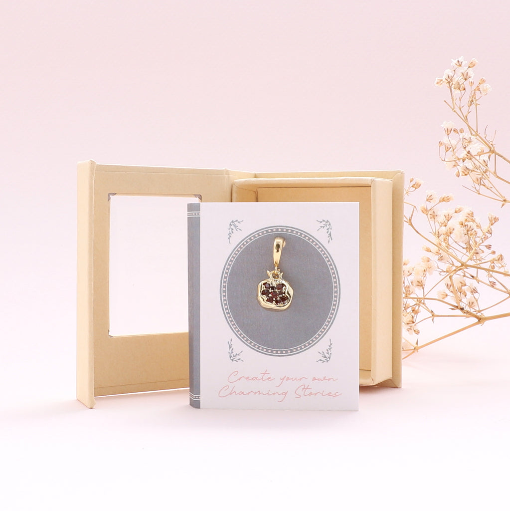 Charming Story 23 Exotic Fruits - sterling silver-NuNu jewellery