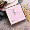 Write Her Own Story Book Pendant Necklace - sterling silver-NuNu jewellery