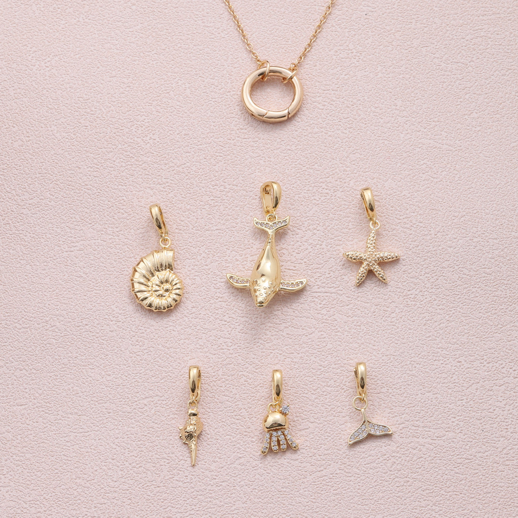 charm 5 - sterling silver-NuNu jewellery