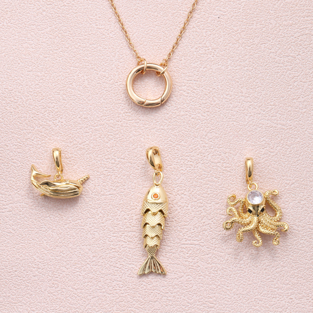 charm 6 - sterling silver-NuNu jewellery