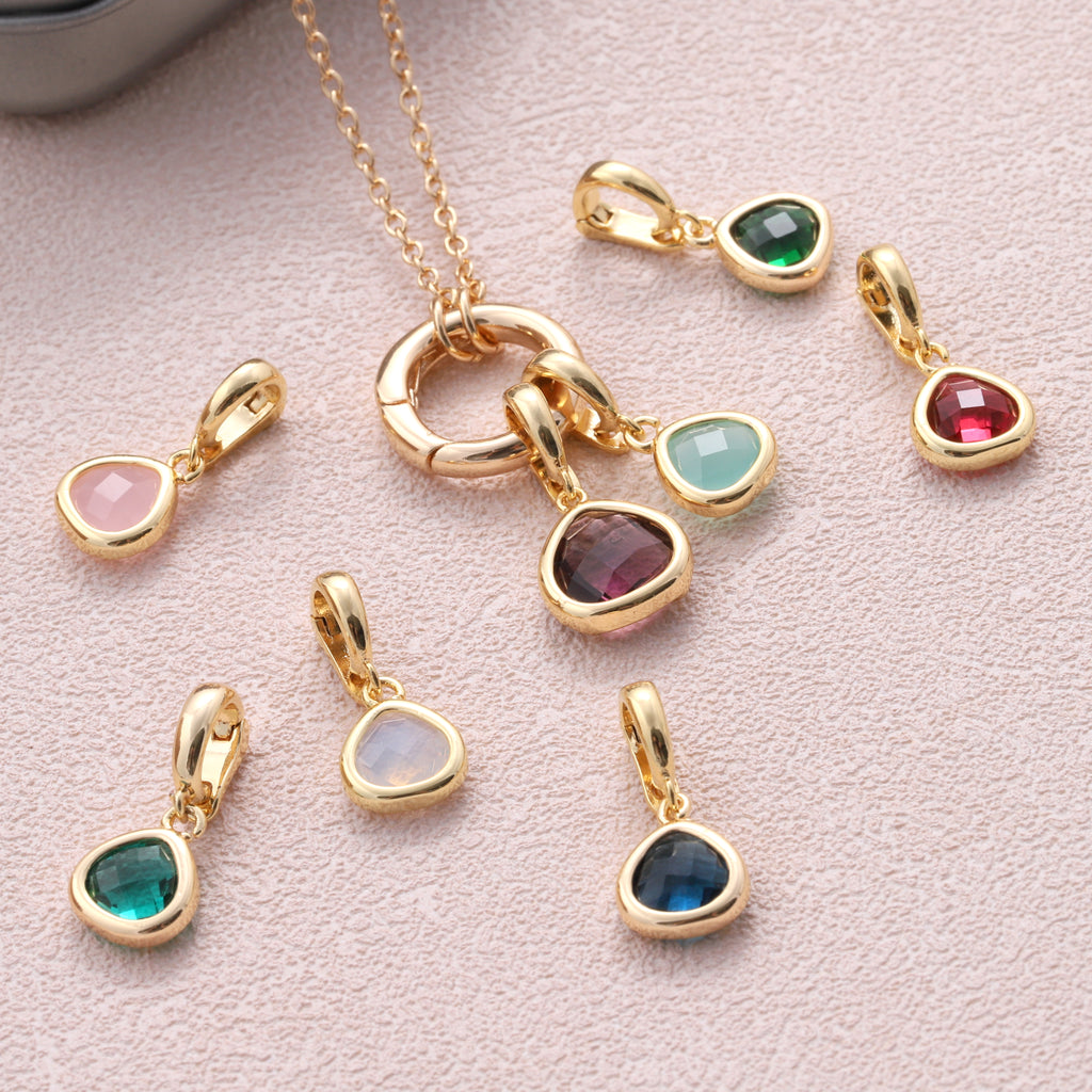 charm 9 - sterling silver-NuNu jewellery