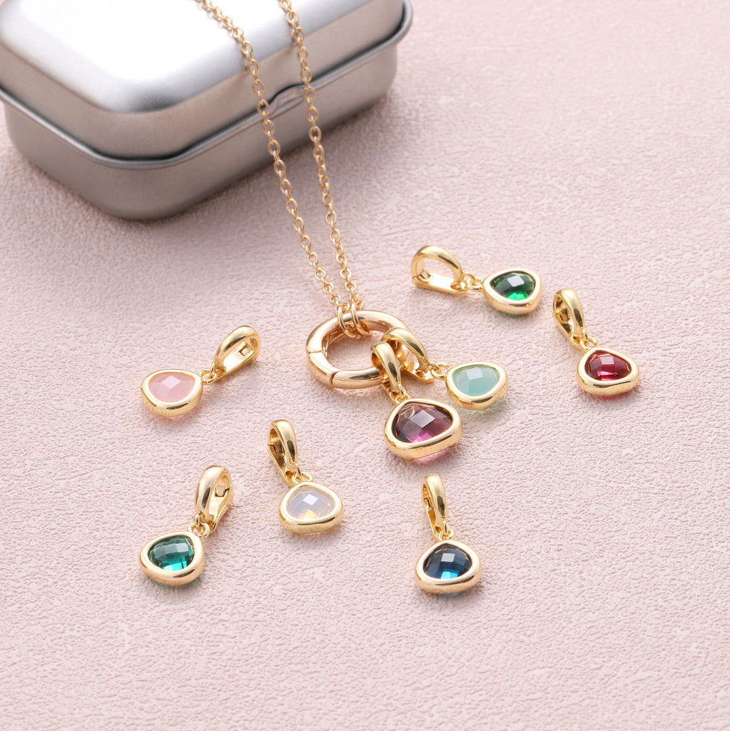 charm 9 - sterling silver-NuNu jewellery