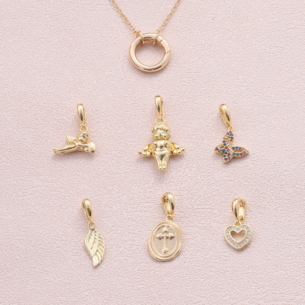 charm 12 - sterling silver-NuNu jewellery