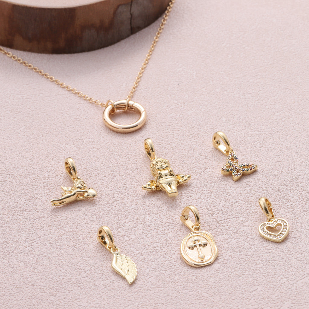 charm 12 - sterling silver-NuNu jewellery