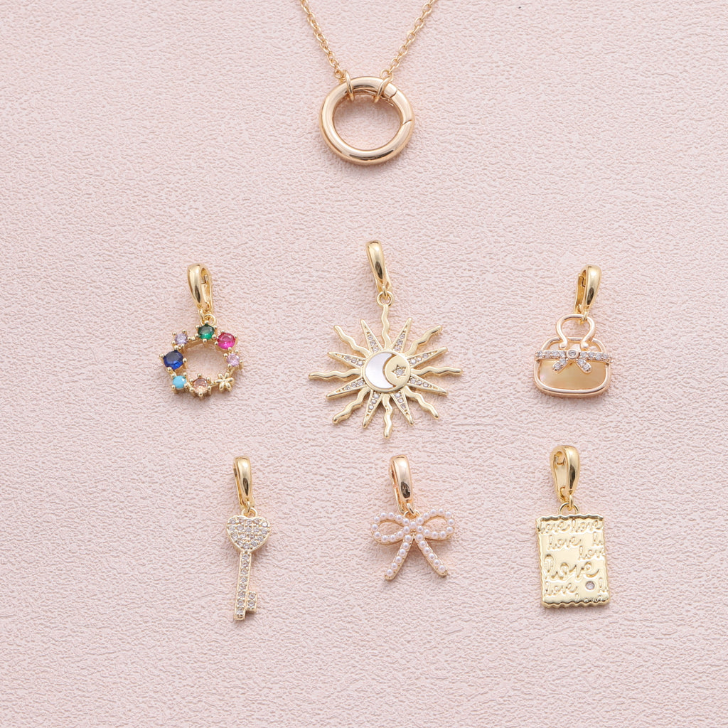 charm 16 - sterling silver-NuNu jewellery