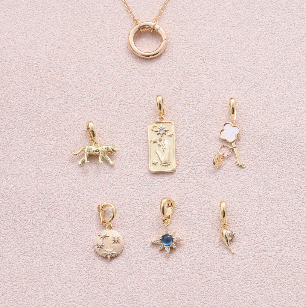 charm 17 - sterling silver-NuNu jewellery