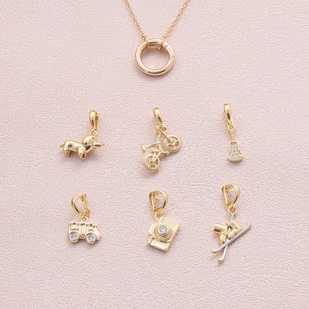 Charming Story 27 The Hobbyist - sterling silver-NuNu jewellery