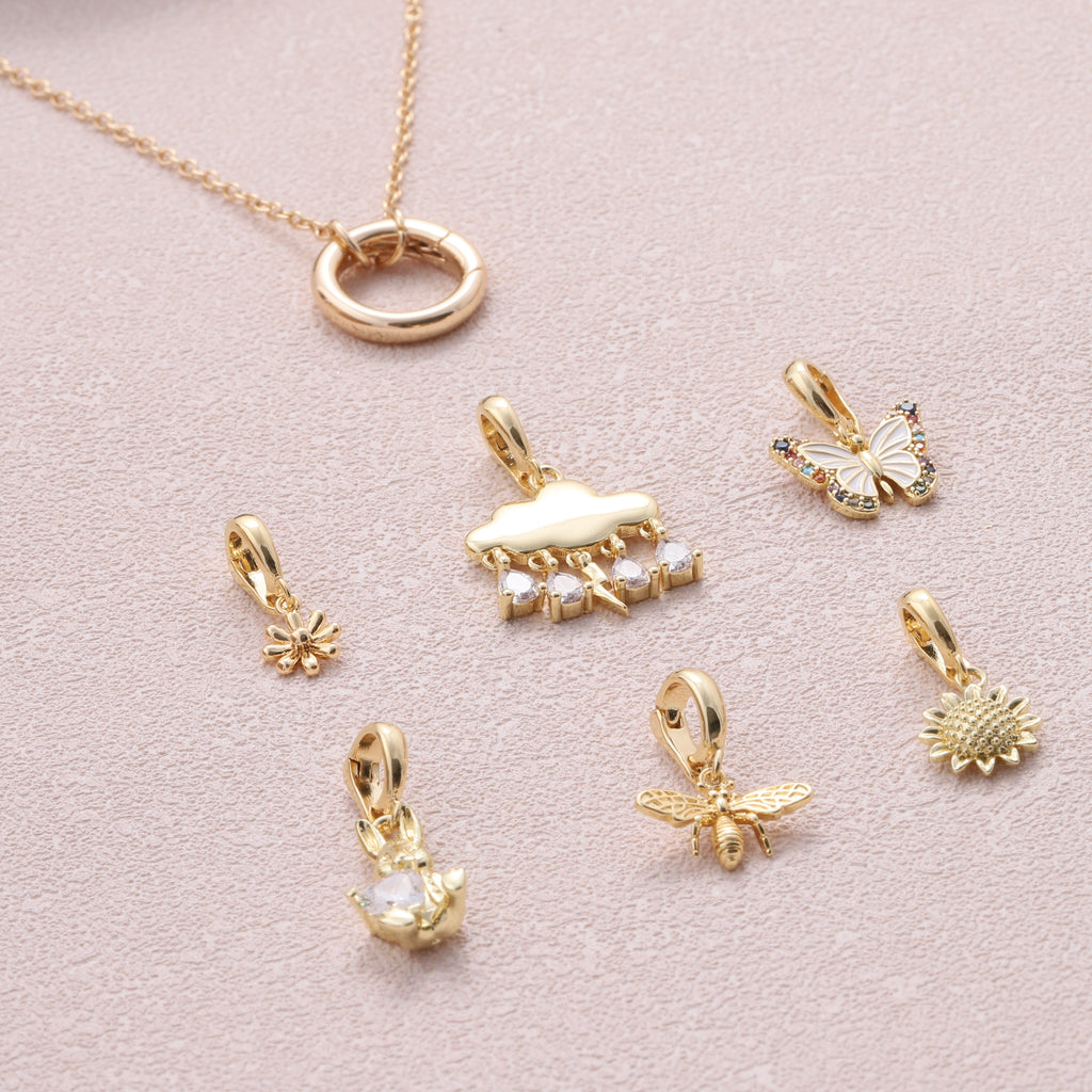 Charming Story 19 A Walk In Nature - sterling silver-NuNu jewellery