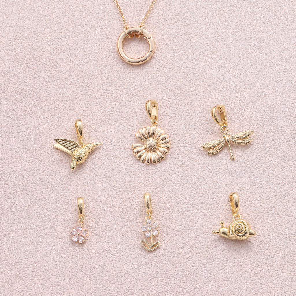 Charming Story 21 Blooming Besties - sterling silver-NuNu jewellery