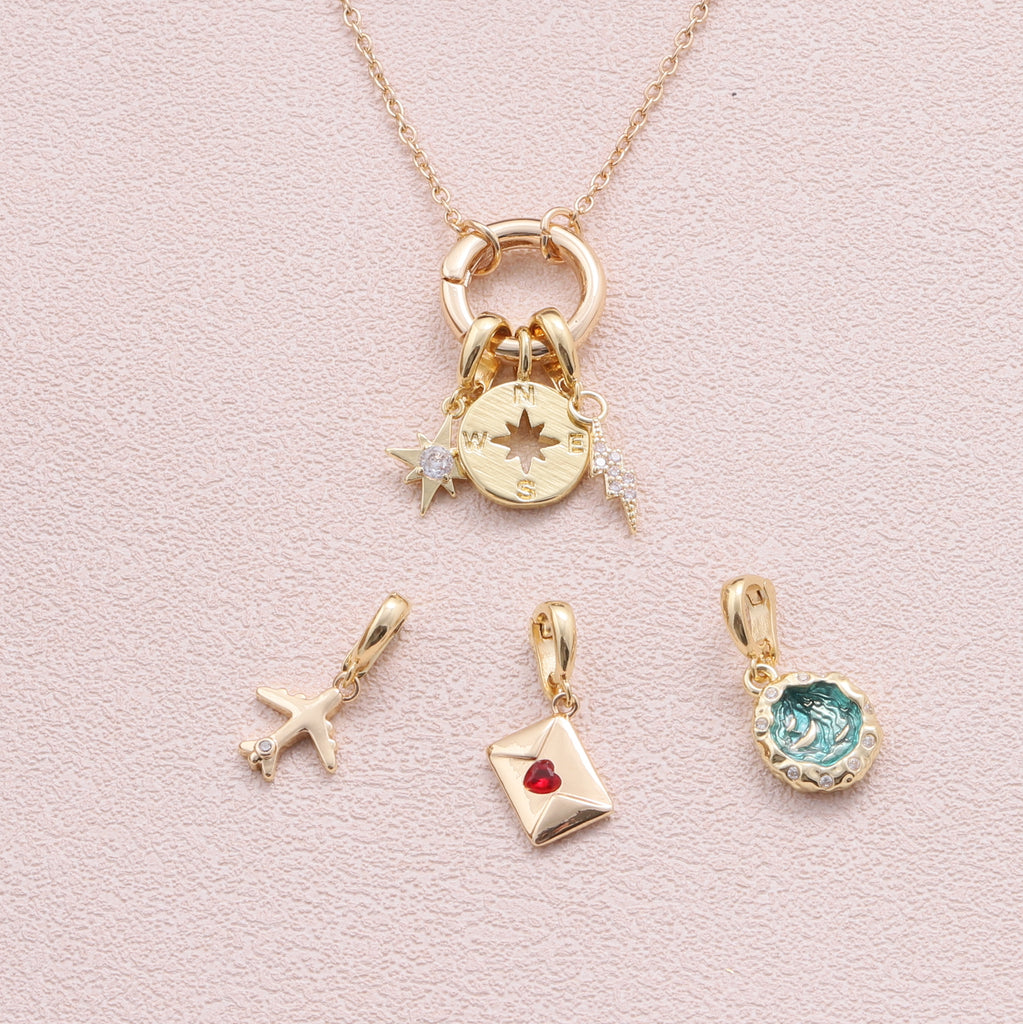 Charming Story 25 Go And Explore - sterling silver-NuNu jewellery