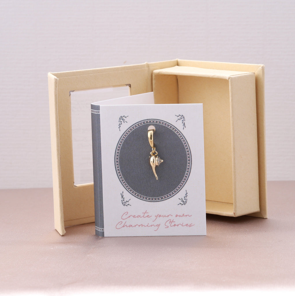 charm 17 - sterling silver-NuNu jewellery