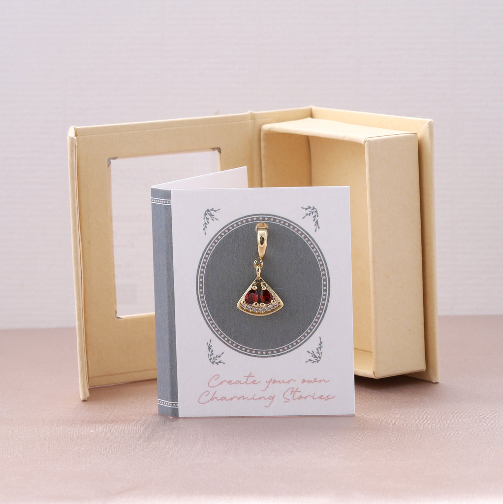 Charming Story 23 Exotic Fruits - sterling silver-NuNu jewellery