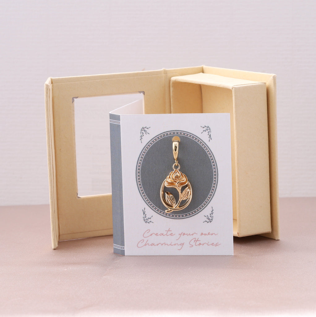 Charming Story 20 Love And Bloom - sterling silver-NuNu jewellery