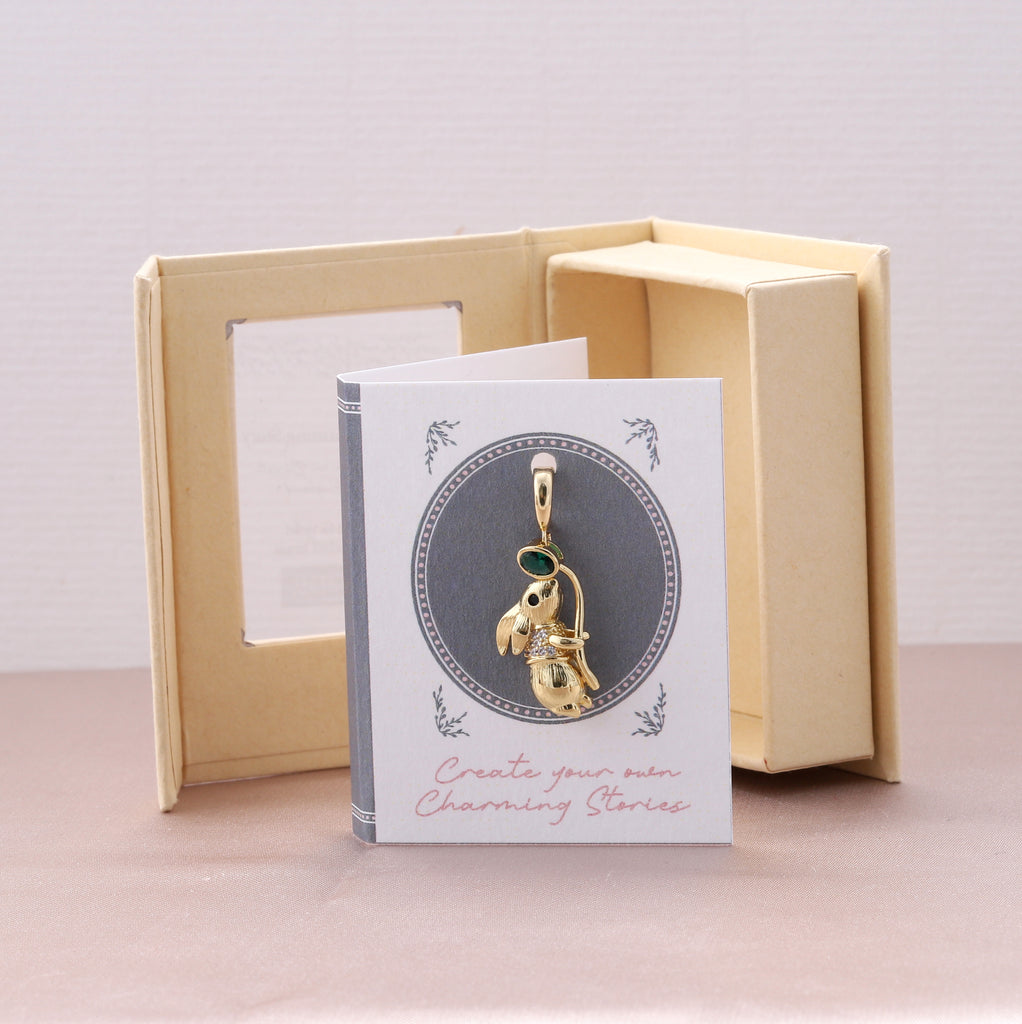 Charming Story 22 Tales From The Garden - sterling silver-NuNu jewellery