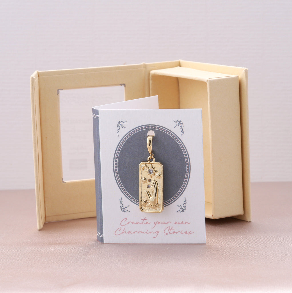 charm 17 - sterling silver-NuNu jewellery