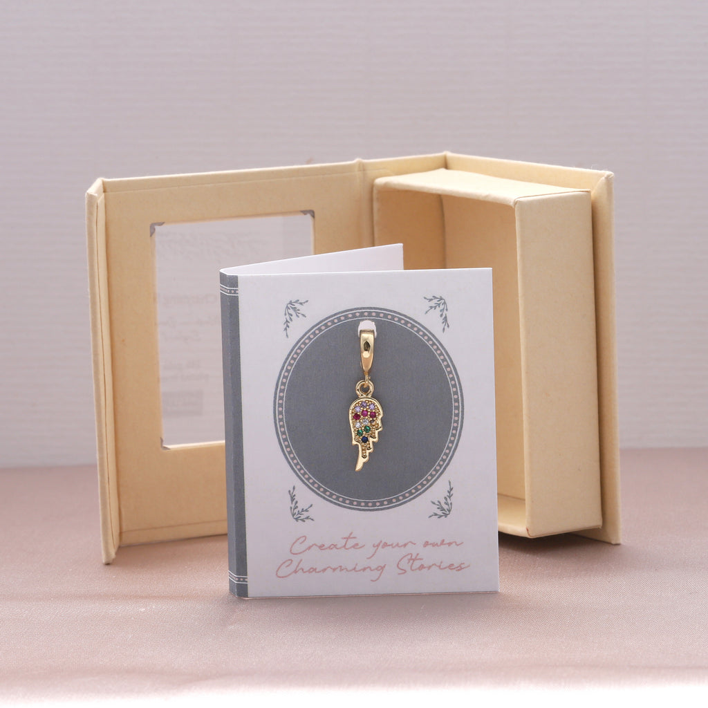 charm 10 - sterling silver-NuNu jewellery