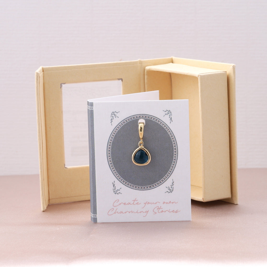 charm 9 - sterling silver-NuNu jewellery