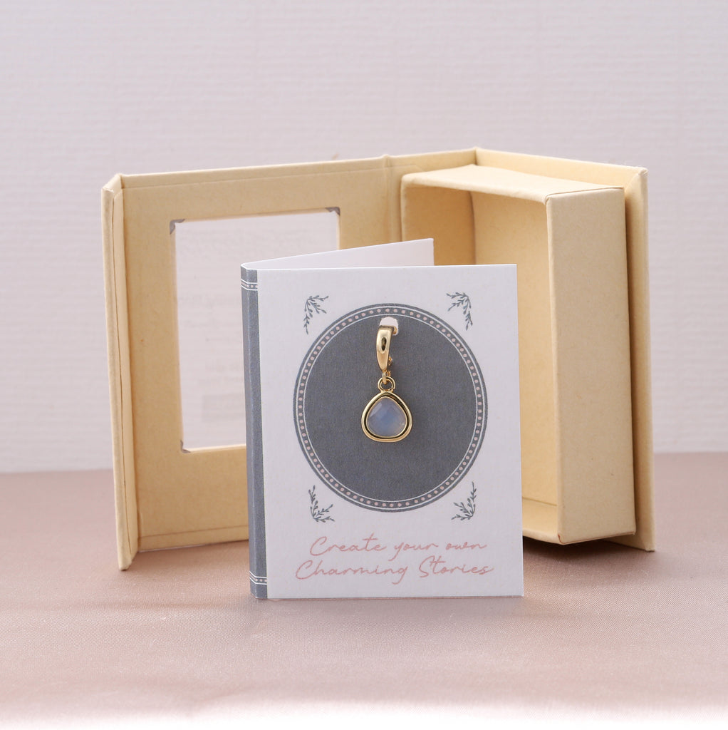 charm 9 - sterling silver-NuNu jewellery