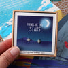 Sterling Silver 'Friends Are Like Stars' Star Earrings - sterling silver-NuNu jewellery