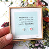 Sterling Silver Friendship Enamel Flower Earrings - sterling silver-NuNu jewellery