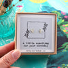 'Little Something' Crystal Butterfly Birthday Earrings
