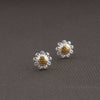 Friendship Is Like Sunshine Sterling Silver Earrings - sterling silver-NuNu jewellery