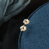 'Grandma's Solid Gold' Knot Earrings - sterling silver-NuNu jewellery