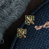 'Braver Stronger Smarter' Tree Sterling Silver Earrings - sterling silver-NuNu jewellery