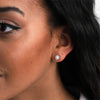 Sterling Silver Pearl Earrings For Nana - sterling silver-NuNu jewellery