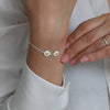 Like Mother Like Daughter Daisy Bracelet - sterling silver-NuNu jewellery