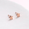 Sterling Silver 'You Are A Star' Star Earrings - sterling silver-NuNu jewellery