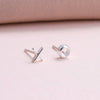 Gift Boxed 'Thank You' Kiss And Hug Earrings - sterling silver-NuNu jewellery