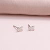 'Hip Hop' Birthday Bunny Sterling Silver Earrings - sterling silver-NuNu jewellery