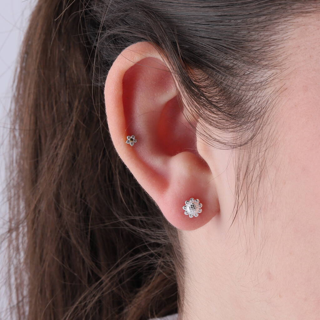 Friendship Is Like Sunshine Sterling Silver Earrings - sterling silver-NuNu jewellery