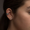 Textured Ear Cuff - sterling silver-NuNu jewellery