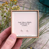 Sterling Silver 'One Of A Kind' Pearl Earring Studs - sterling silver-NuNu jewellery