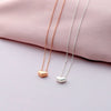 Sterling Silver Friendship Heart Necklace - sterling silver-NuNu jewellery