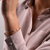 Sterling Silver Button Bracelet For 50th Birthday - sterling silver-NuNu jewellery