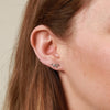 'Friendship Grows' Leaf Earrings - sterling silver-NuNu jewellery