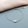 Sterling Silver Whale Bracelet - sterling silver-NuNu jewellery