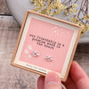 Friendship Promise Sterling Silver Heart Knot Earrings - sterling silver-NuNu jewellery