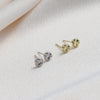 'Our Friendship Knot' Sterling Silver Knot Earrings - sterling silver-NuNu jewellery