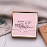 'Mother And Son' Bracelet - sterling silver-NuNu jewellery